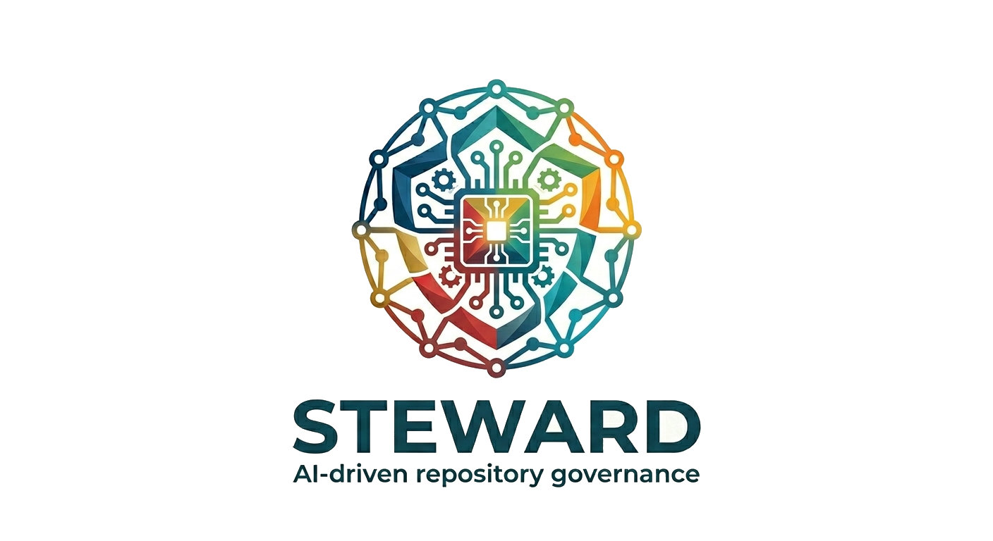 STEWARD AI-driven repository governance logo